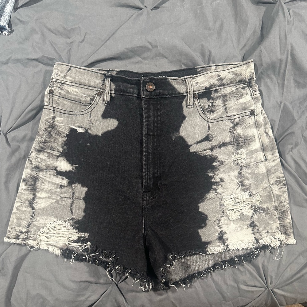 High rise shorts